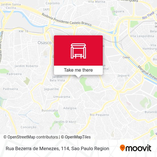 Rua Bezerra de Menezes, 114 map