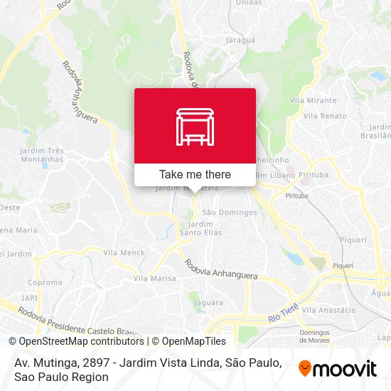 Av. Mutinga, 2897 - Jardim Vista Linda, São Paulo map
