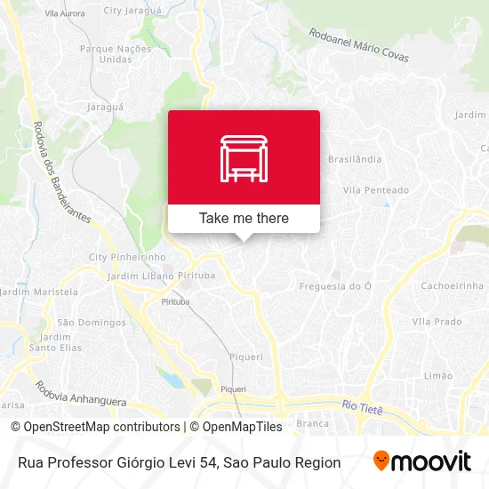 Rua Professor Giórgio Levi 54 map
