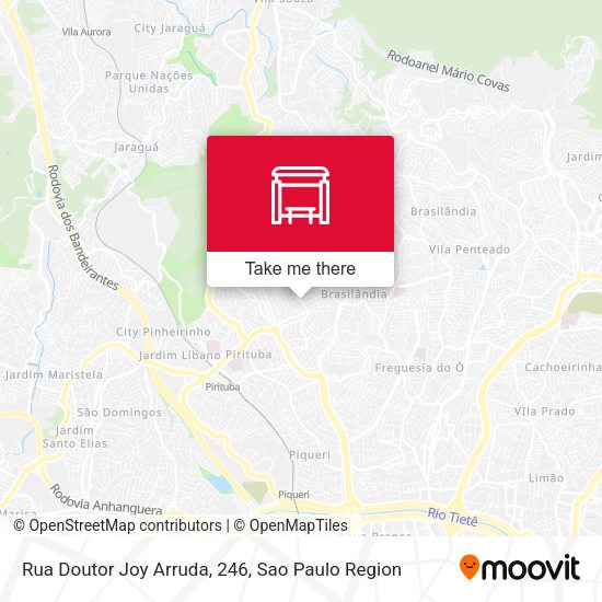 Rua Doutor Joy Arruda, 246 map