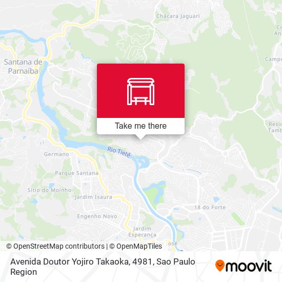 Avenida Doutor Yojiro Takaoka, 4981 map