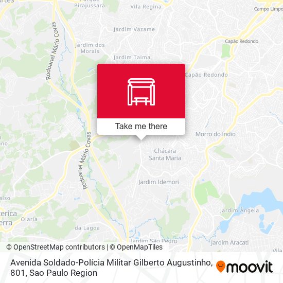 Avenida Soldado-Polícia Militar Gilberto Augustinho, 801 map
