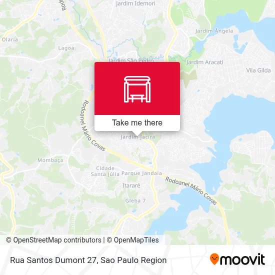 Rua Santos Dumont 27 map