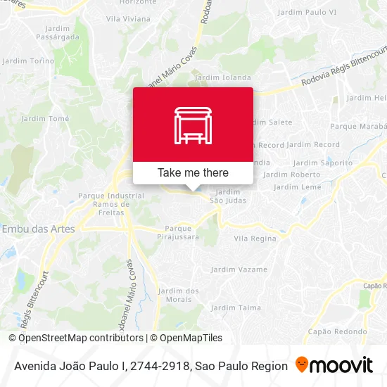 Avenida João Paulo I, 2744-2918 map