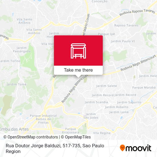 Rua Doutor Jorge Balduzi, 517-735 map