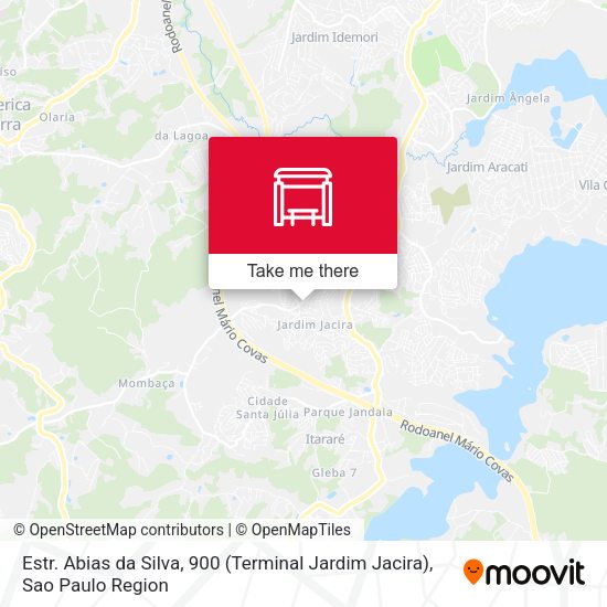 Estr. Abias da Silva, 900 (Terminal Jardim Jacira) map