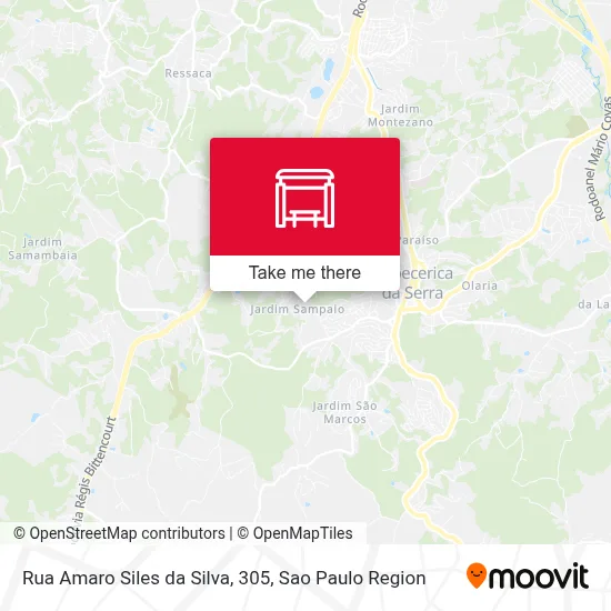 Rua Amaro Siles da Silva, 305 map