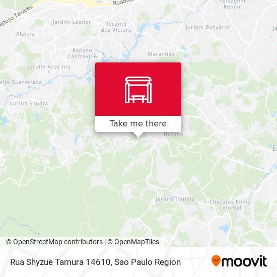 Rua Shyzue Tamura 14610 map