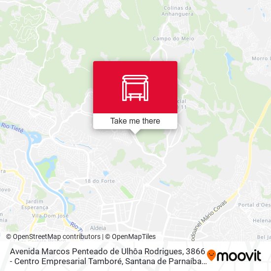 Avenida Marcos Penteado de Ulhôa Rodrigues, 3866 - Centro Empresarial Tamboré, Santana de Parnaíba map