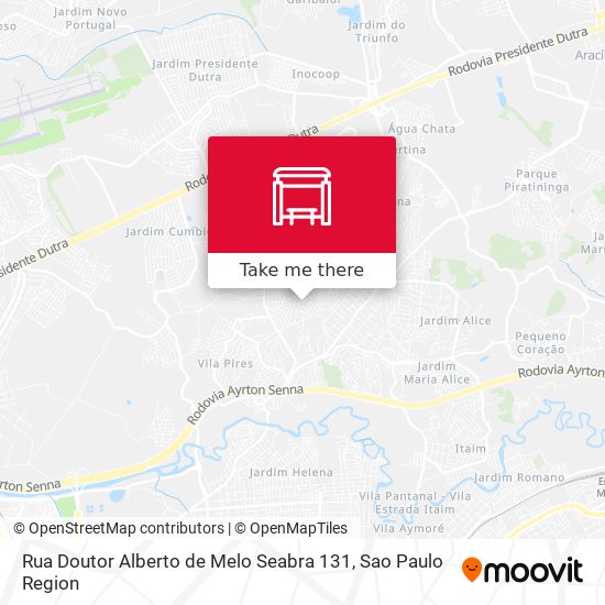 Rua Doutor Alberto de Melo Seabra 131 map