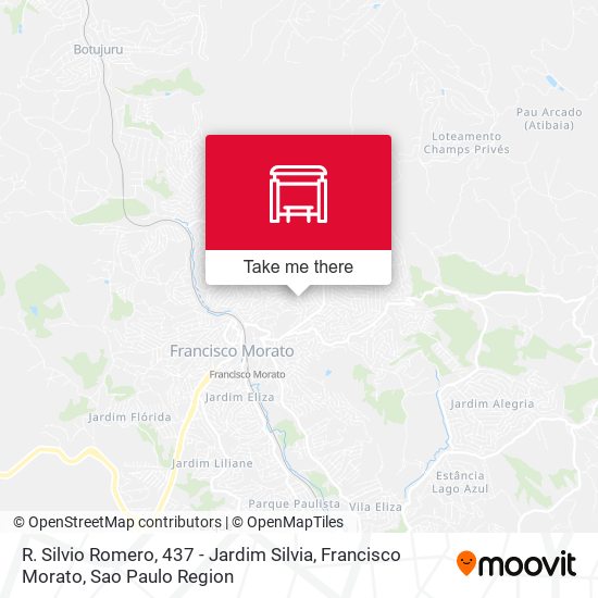 R. Silvio Romero, 437 - Jardim Silvia, Francisco Morato map