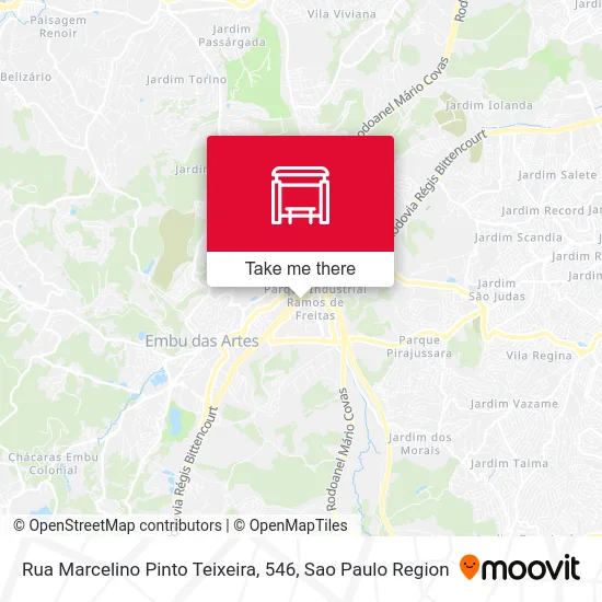 Rua Marcelino Pinto Teixeira, 546 map