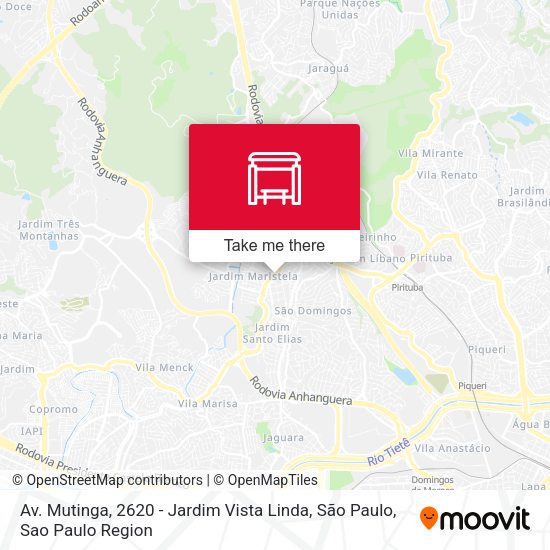 Av. Mutinga, 2620 - Jardim Vista Linda, São Paulo map