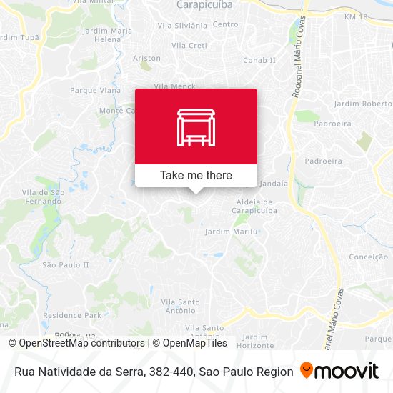 Rua Natividade da Serra, 382-440 map