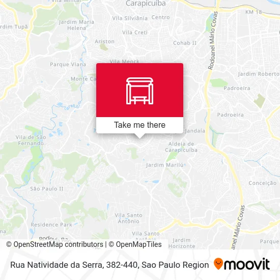 Rua Natividade da Serra, 382-440 map