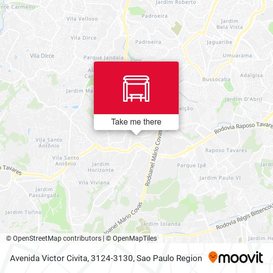 Avenida Victor Civita, 3124-3130 map