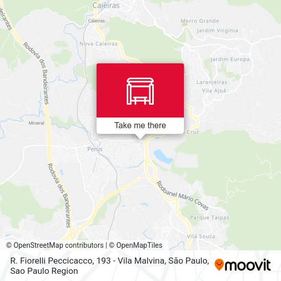 R. Fiorelli Peccicacco, 193 - Vila Malvina, São Paulo map