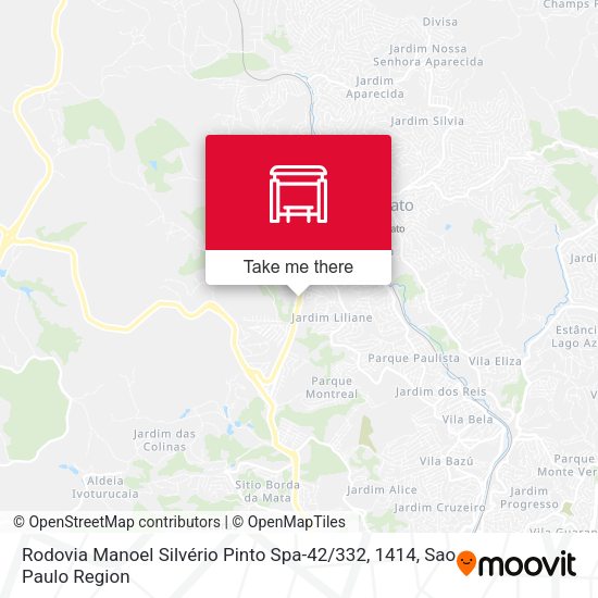 Rodovia Manoel Silvério Pinto Spa-42 / 332, 1414 map