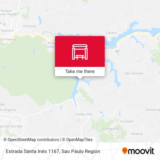 Estrada Santa Inês 1167 map