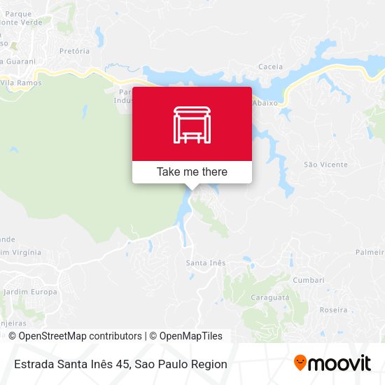 Estrada Santa Inês 45 map