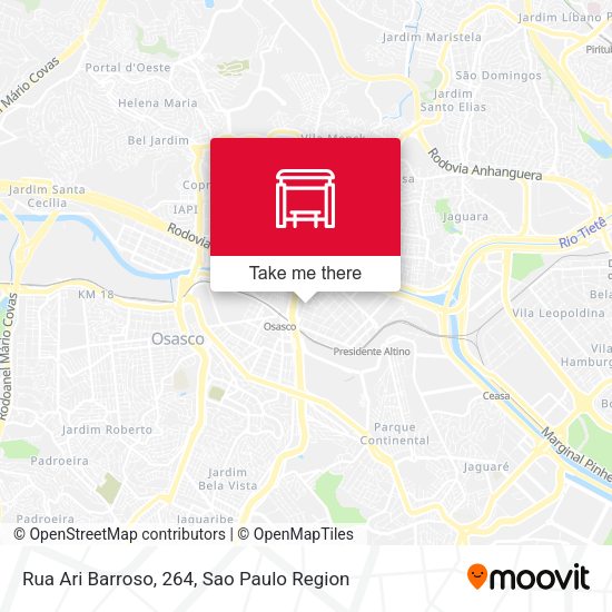 Rua Ari Barroso, 264 map