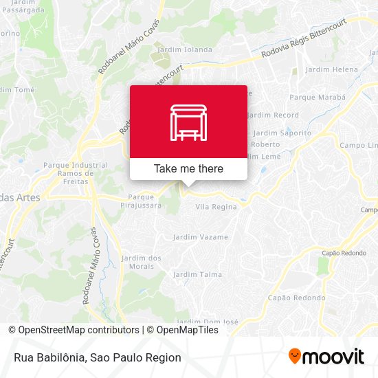 Rua Babilônia map