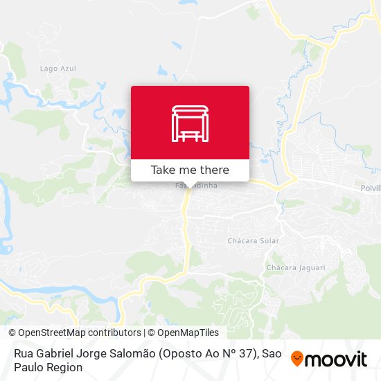 Mapa Rua Gabriel Jorge Salomão (Oposto Ao Nº 37)