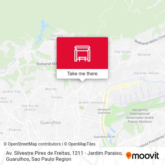 Av. Silvestre Pires de Freitas, 1211 - Jardim Paraiso, Guarulhos map