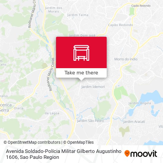 Avenida Soldado-Polícia Militar Gilberto Augustinho 1606 map