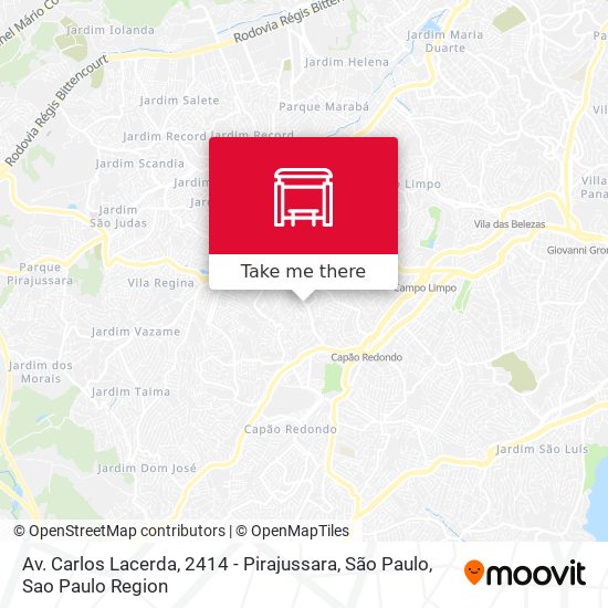 Av. Carlos Lacerda, 2414 - Pirajussara, São Paulo map