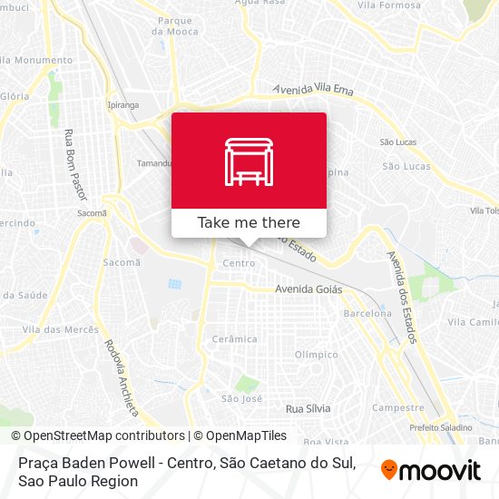 Praça Baden Powell - Centro, São Caetano do Sul map