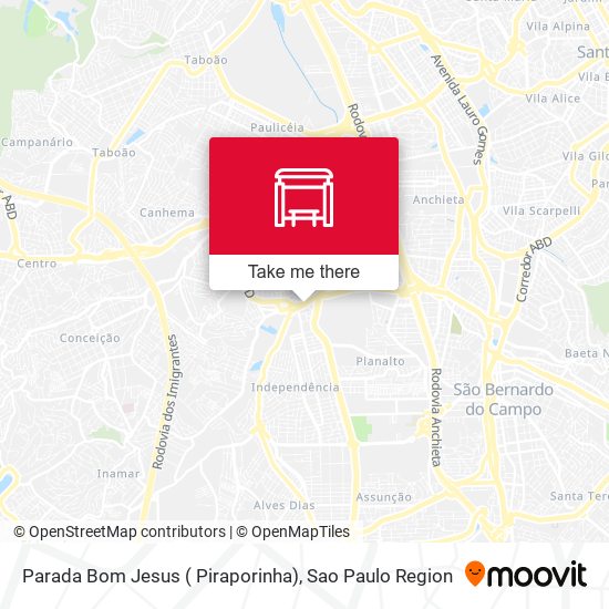 Parada Bom Jesus ( Piraporinha) map