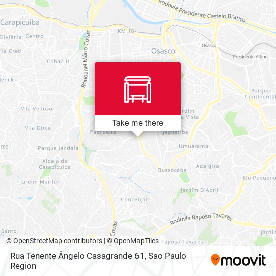 Rua Tenente Ângelo Casagrande 61 map