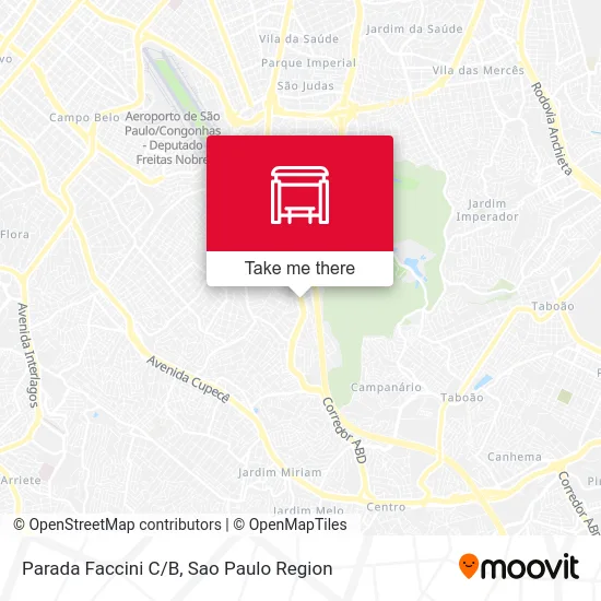 Parada Faccini C/B map