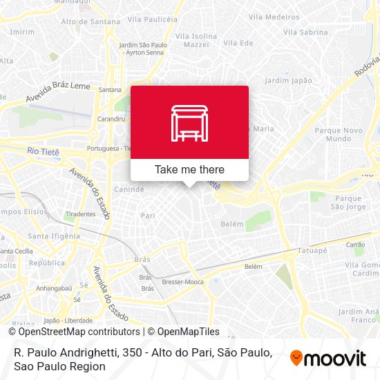 R. Paulo Andrighetti, 350 - Alto do Pari, São Paulo map
