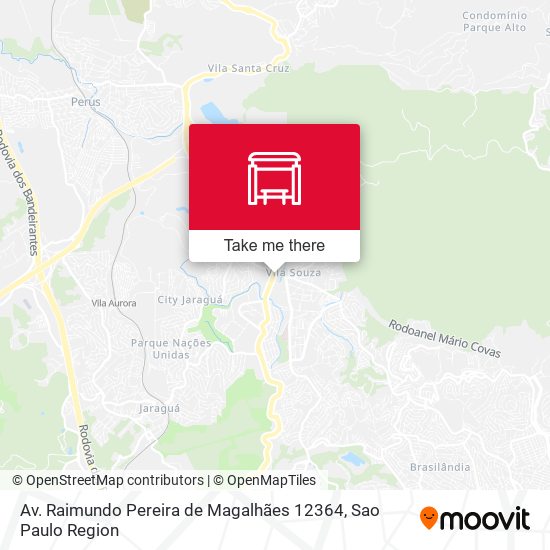 Mapa Av. Raimundo Pereira de Magalhães 12364