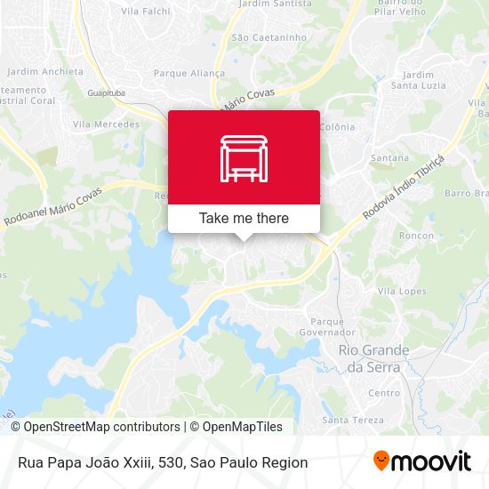 Rua Papa João Xxiii, 530 map