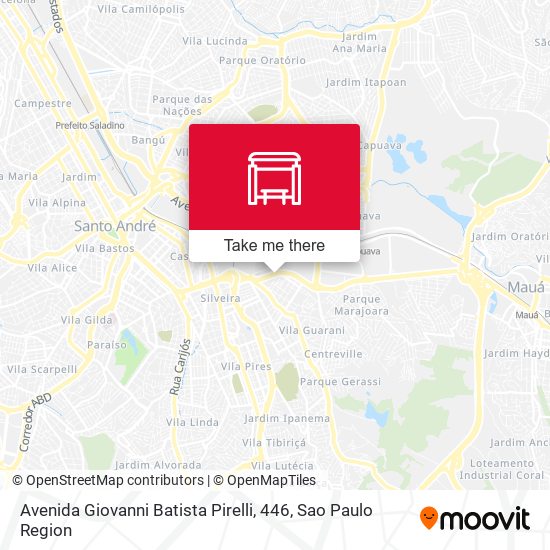 Avenida Giovanni Batista Pirelli, 446 map
