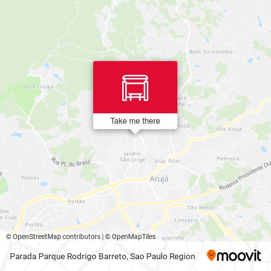 Parada Parque Rodrigo Barreto map