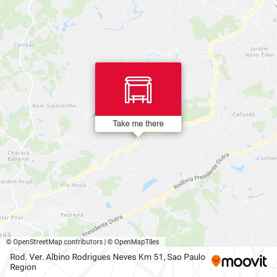 Rod. Ver. Albino Rodrigues Neves Km 51 map