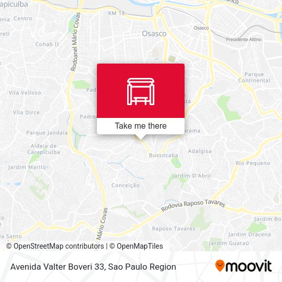 Avenida Valter Boveri 33 map