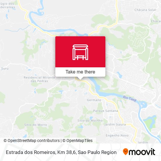 Estrada dos Romeiros, Km 38,6 map