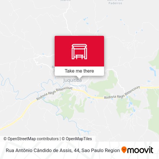 Rua Antônio Cândido de Assis, 44 map