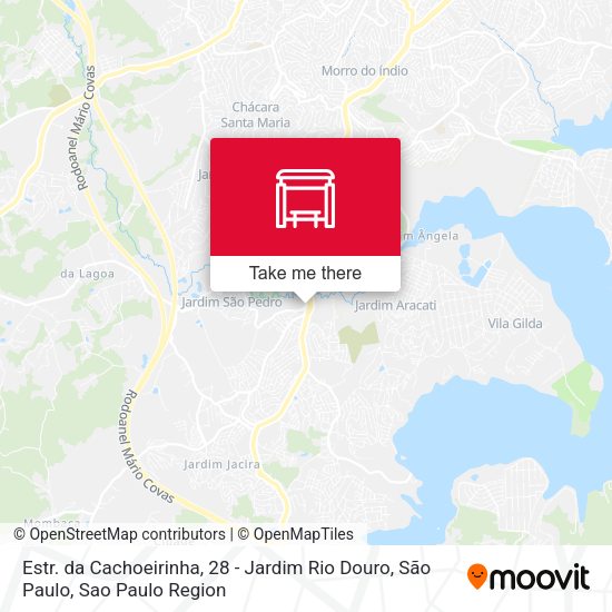 Estr. da Cachoeirinha, 28 - Jardim Rio Douro, São Paulo map