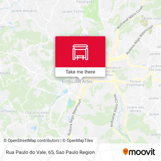Rua Paulo do Vale, 65 map