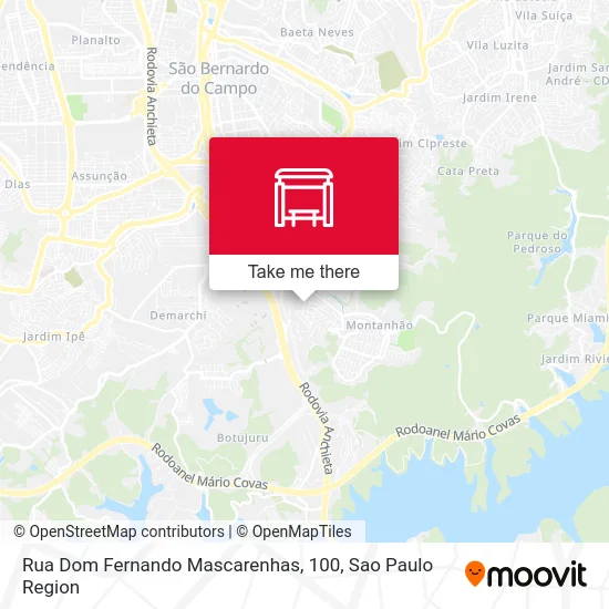 Rua Dom Fernando Mascarenhas, 100 map