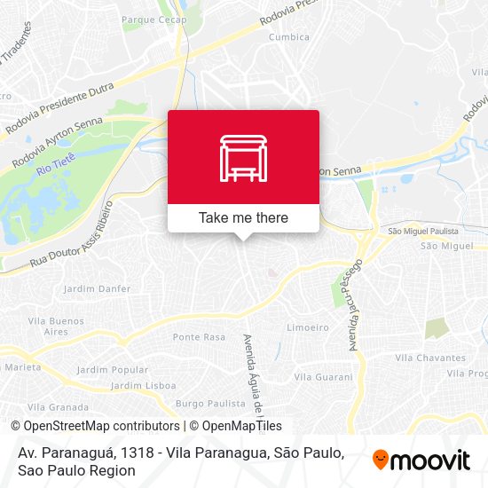 Av. Paranaguá, 1318 - Vila Paranagua, São Paulo map