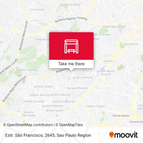 Estr. São Francisco, 2645 map