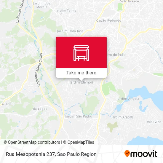 Rua Mesopotania 237 map