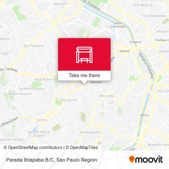 Parada Ibiapaba B/C map